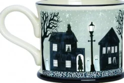 Moorland Pottery Halloween-Ghost Town Mug by