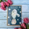 Jen Winnett Greeting Cards-Gift to Hu-Manatee Eco-Card