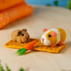 Sew Heart Felt Children-Ginger & Baby Squeak Guinea Pig Set