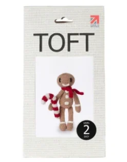Toft Crafts Crafts-Gingerbread Man Crochet Kit