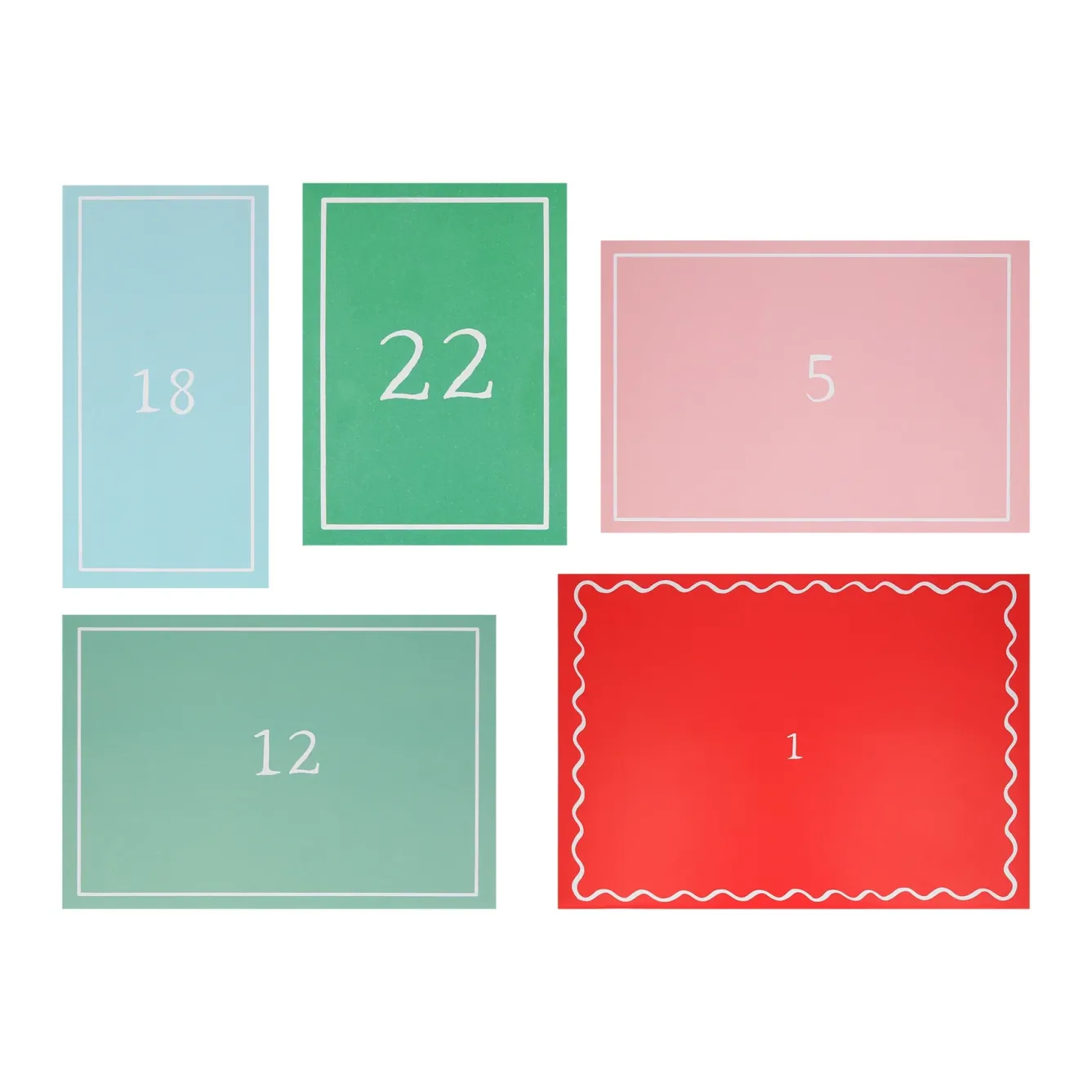 Meri Meri Advent-Gingerbread Sticker Advent Calendar