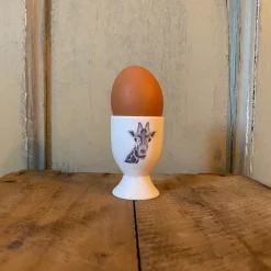 Katherine Sheard Designs Easter|Tea-Giraffe Bone China Egg Cup