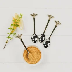 Selbrae Tea-Gold Bee Spoons Set of 4