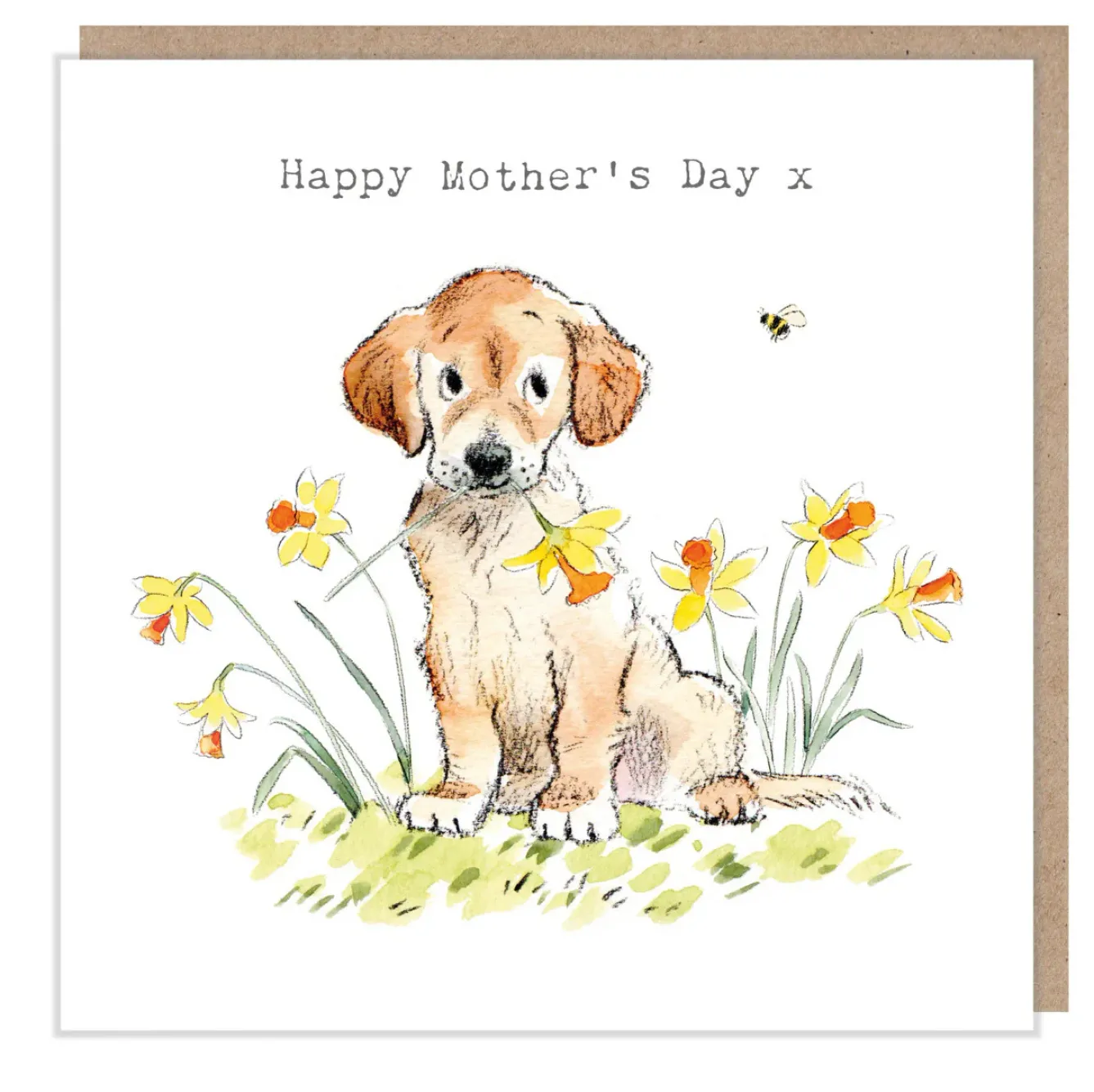 Paper Shed Design Mother's Day|Mother's Day-Golden Retriever "Happy Mother's Day" Greetings Card