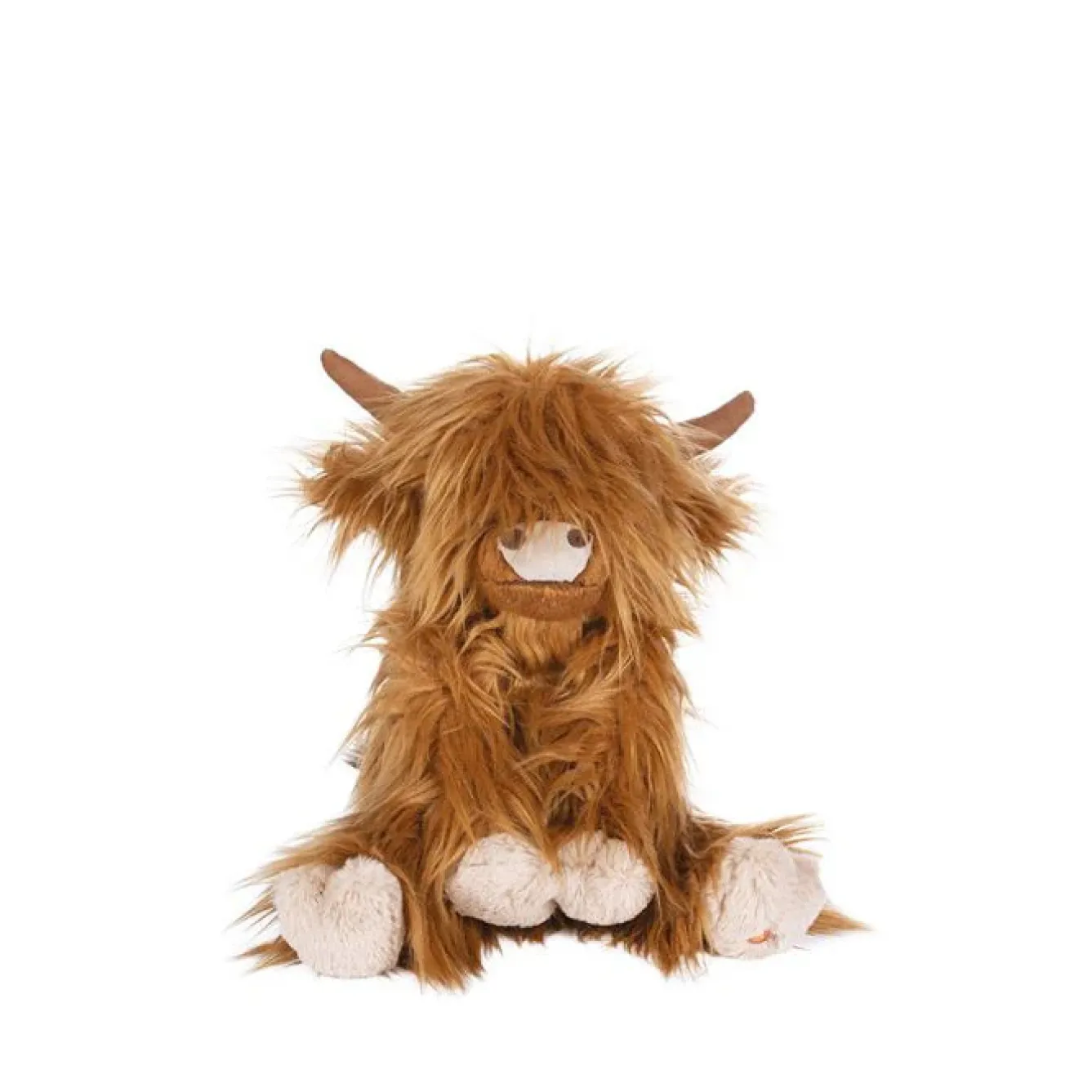 Wrendale Designs Plush & Felt Animals|Children-'Gordon' Highland Cow Plush Character