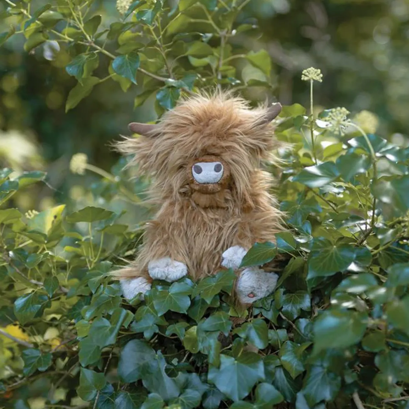 Wrendale Designs Plush & Felt Animals|Children-'Gordon' Highland Cow Plush Character