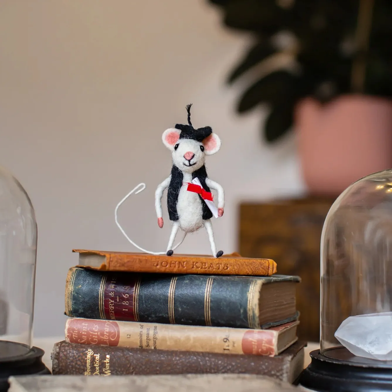 Sew Heart Felt Children-Graduation Mouse