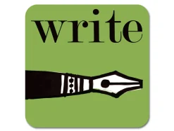 Repeat Repeat Coasters-Graphic Write Coaster