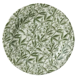 Burleigh Plates-Green Prunus Dinner Plate 10 1/2 in (26.5cm)