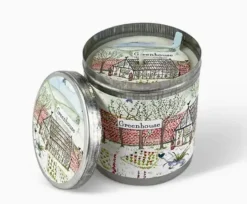 Heaven Scent Home Fragrance-Greenhouse - Tomato Leaf Candle Tin