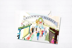 Njeri Illustrated Christmas Cards|Greeting Cards-Greenwich Market Christmas Card