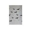 Bailey & Friends Tea|Tea Towels-Grey Dogs Cotton Tea Towel