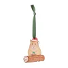 Lottie Murphy Christmas-Hamster Wooden Christmas Decoration
