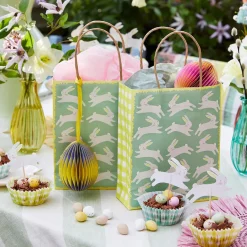 Talking Tables Seasonal Decor-Hanging Honeycomb Eggs 3 Pack