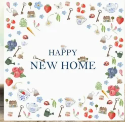 West Country Designs Greeting Cards-'Happy New Home' Card