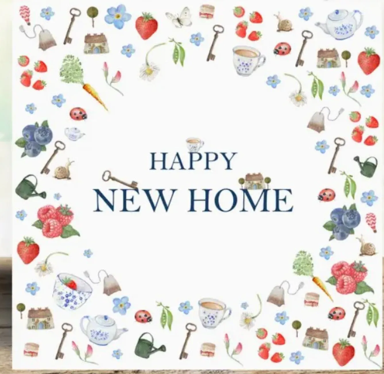 West Country Designs Greeting Cards-'Happy New Home' Card