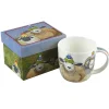 Emma Ball Animals|Animals-Happy Sheep Bone China Mug (Boxed)
