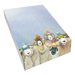 Emma Ball Stationery-Happy Sheep Slant Pad