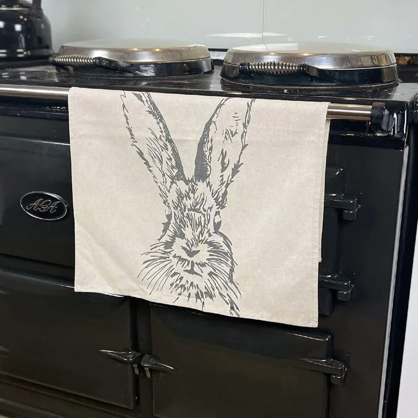 Selbrae Tea|Tea-Hare Linen Tea Towel