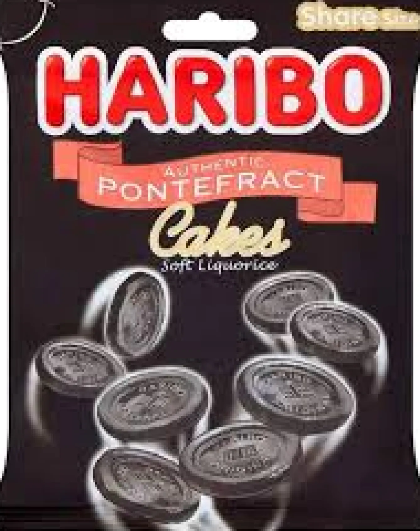 Tea & Biscuits Sweets/Candy-Haribo Pontifract Cakes Bag 160g
