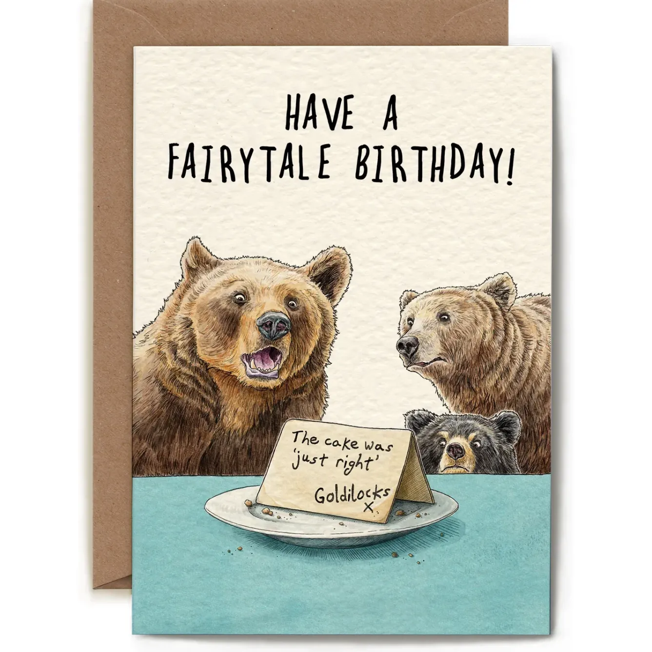 Bewilderbeest Greeting Cards-Have a Fairytale Birthday Card
