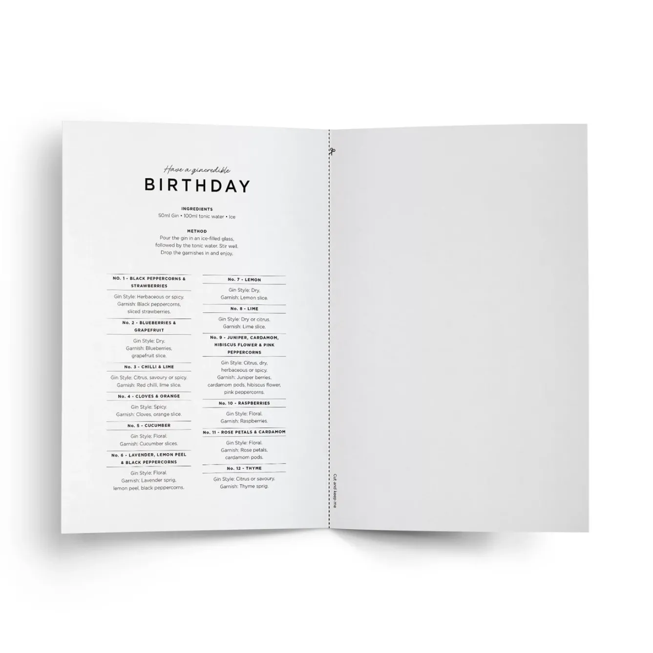 Everlong Print Co. Greeting Cards-Have a Gincredible Birthday Card