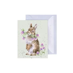 Wrendale Designs Greeting Cards-'Head Clover Heels' Gift Enclosure Card