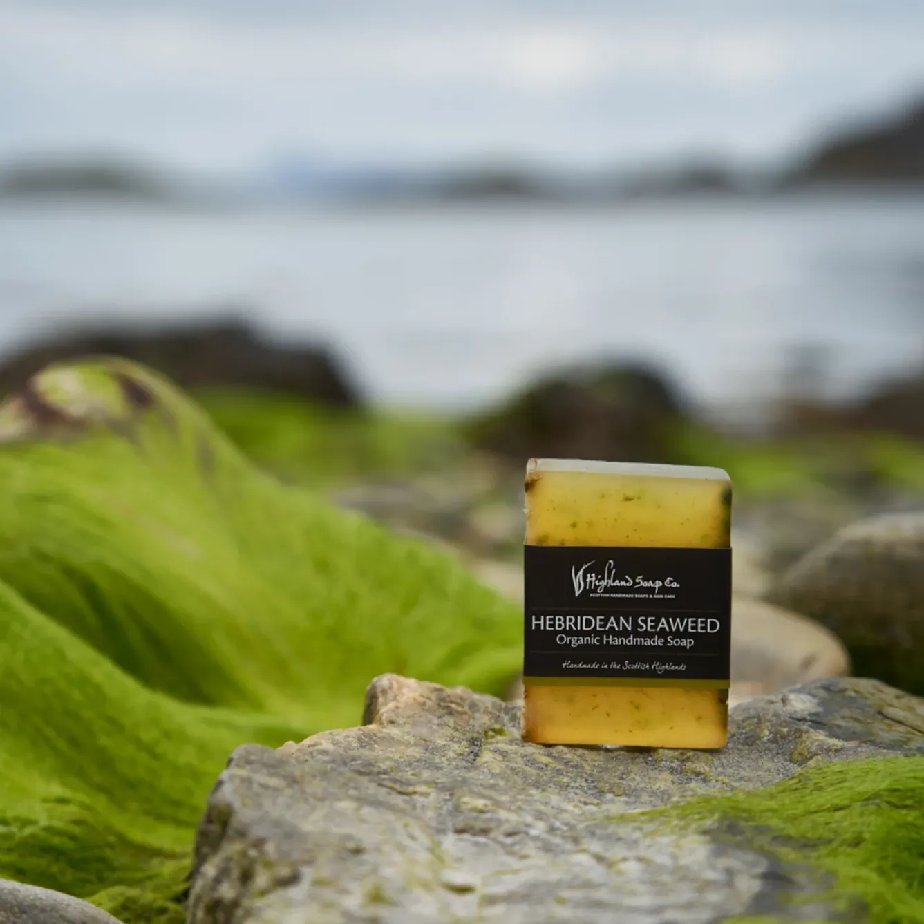 The Highland Soap Company Soaps & Lotions-Hebridean Seaweed Organic Glycerin Soap 150g