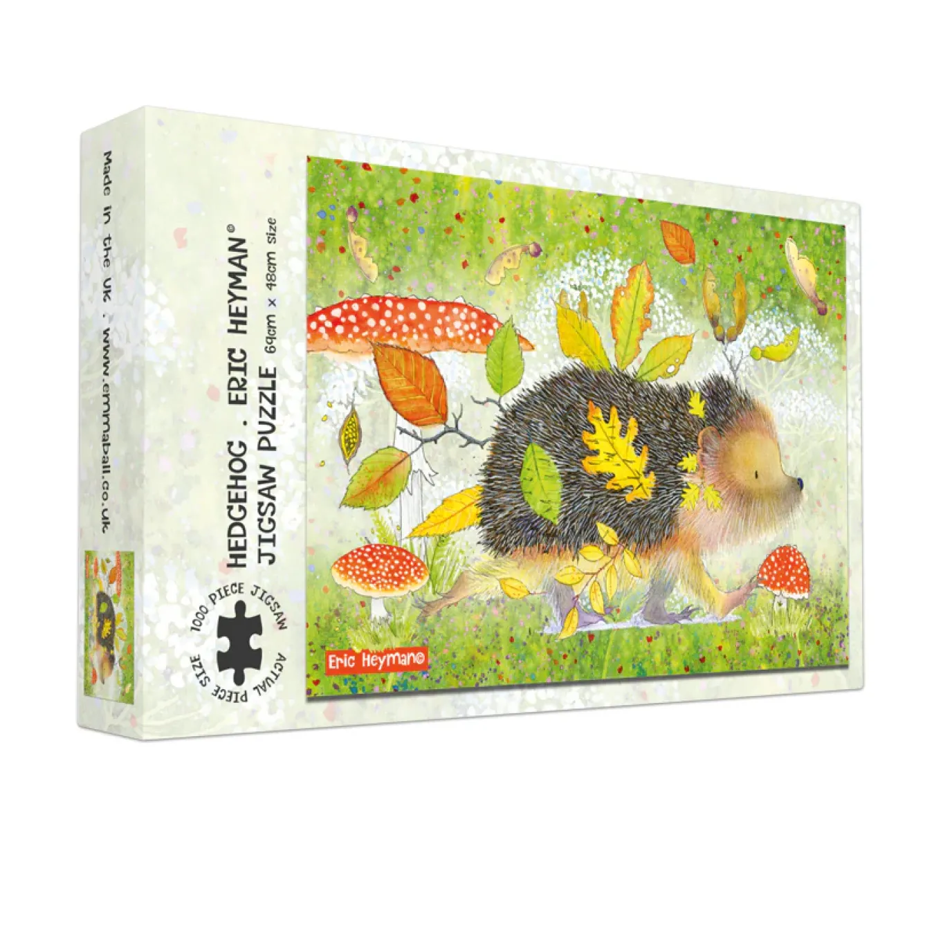 Emma Ball Puzzles-Hedgehog 1000 Piece Jigsaw Puzzle
