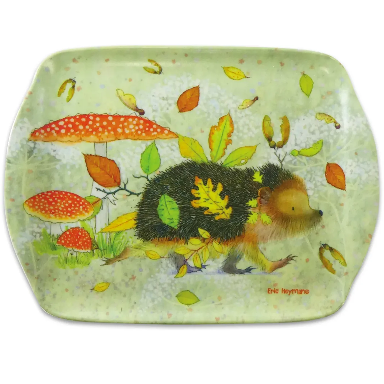 Emma Ball Melamine-Hedgehog Melamine Medium Tray