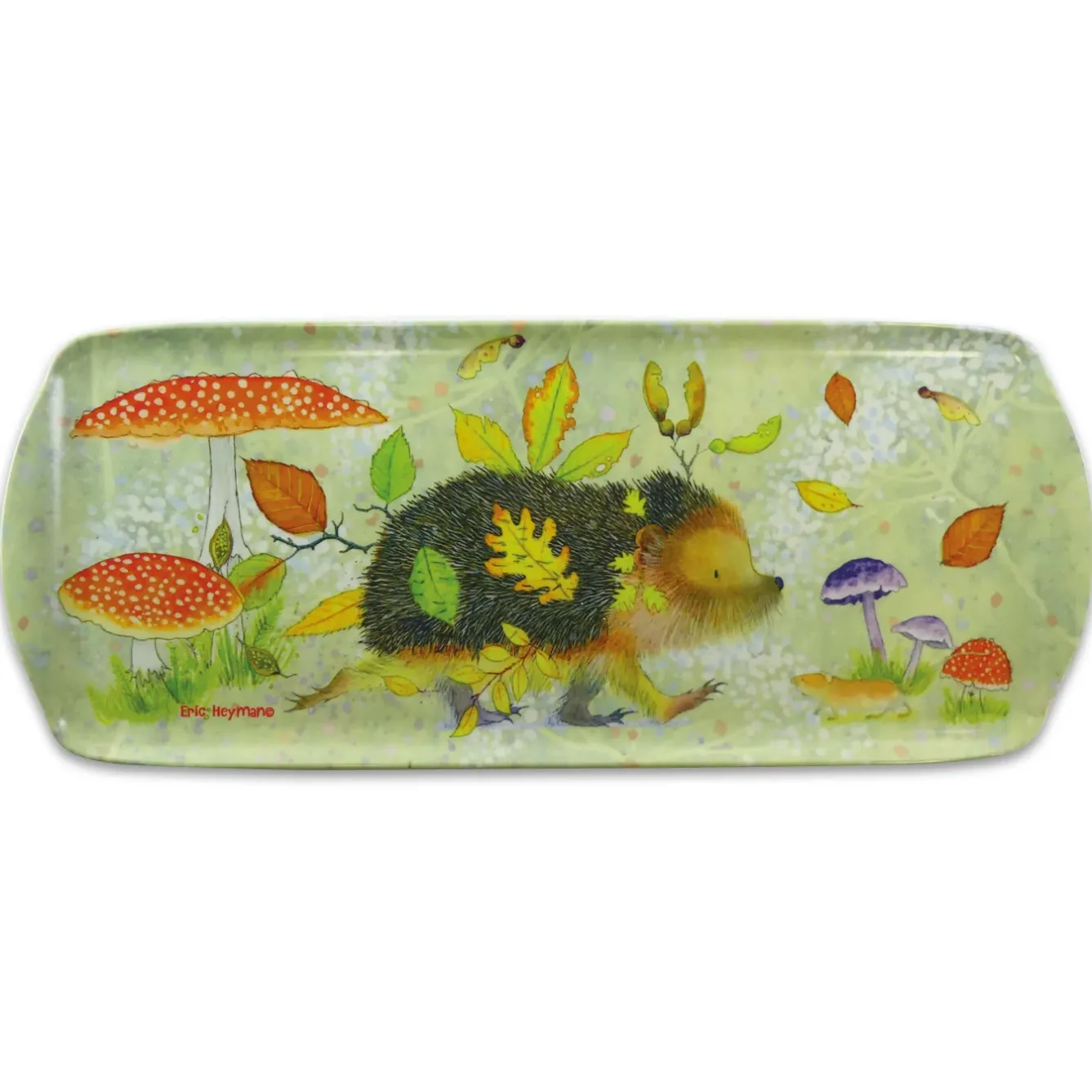 Emma Ball Trays|Melamine-Hedgehog Melamine Sandwich Tray