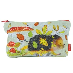 Emma Ball Bags-Hedgehog Zipped Pouch