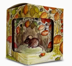 Heaven Scent Home Fragrance-Hedgerows Bone China Pot Candle - Mouse