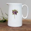 Toasted Crumpet Jugs-Hellebore Bone China Half Pint Jug