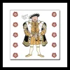 Alison Gardiner Coasters-Henry VIII Coaster