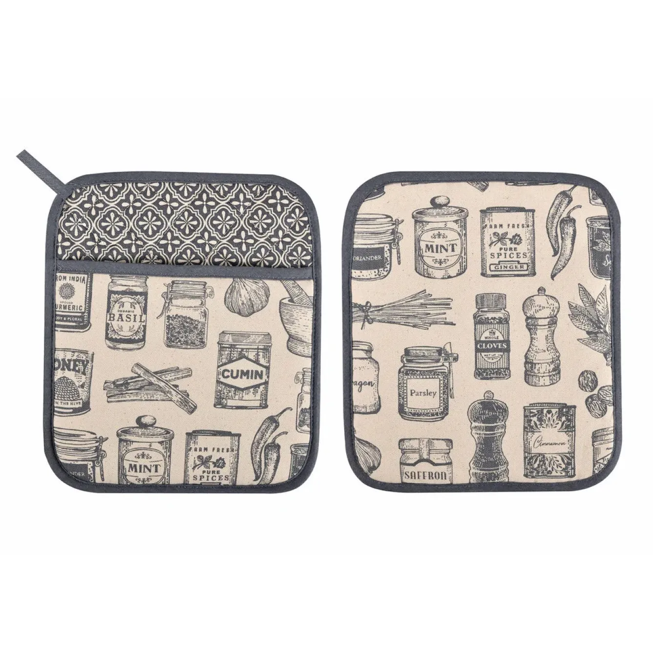 Ulster Weavers Pot Grabs-Herbs and Spices Pot Mitt