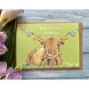 Jen Winnett Greeting Cards-Herd It's Your Birthday Eco-card