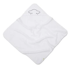 The Herdy Company Children-Herdy Baby Cuddle Robe - White