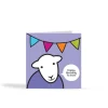 The Herdy Company Greeting Cards-Herdy Birthday Card - Purple