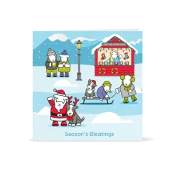 The Herdy Company Christmas Cards|Greeting Cards-Herdy Christmas Card 6 Pack