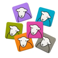 The Herdy Company Coasters-Herdy Hello PVC Coaster