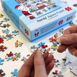 The Herdy Company Puzzles|Children-Herdy Limited Edition Christmas Jigsaw Puzzle - 1000 Piece Puzzle