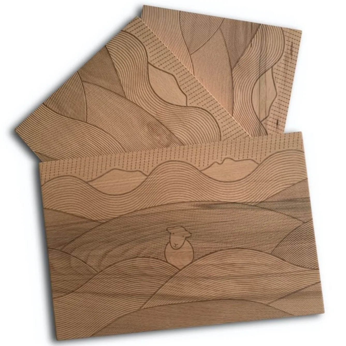 The Herdy Company Chopping Boards-herdy Line Chopping Board