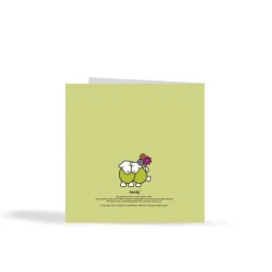 The Herdy Company Greeting Cards-Herdy Thank Ewe Card