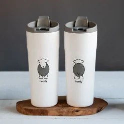 The Herdy Company Travel Mugs|Animals-herdy Yan Travel Mug