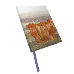 Emma Ball Stationery-Highland Coos Bound Notebook