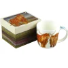 Emma Ball Tea|Animals-Highland Cows Bone China Mug (Boxed)