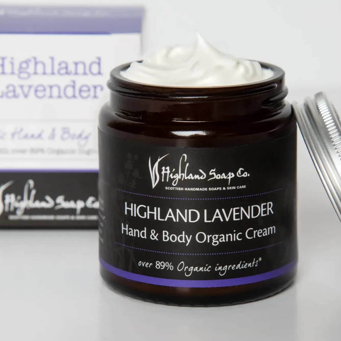The Highland Soap Company Soaps & Lotions-Highland Lavender Hand & Body Organic Cream