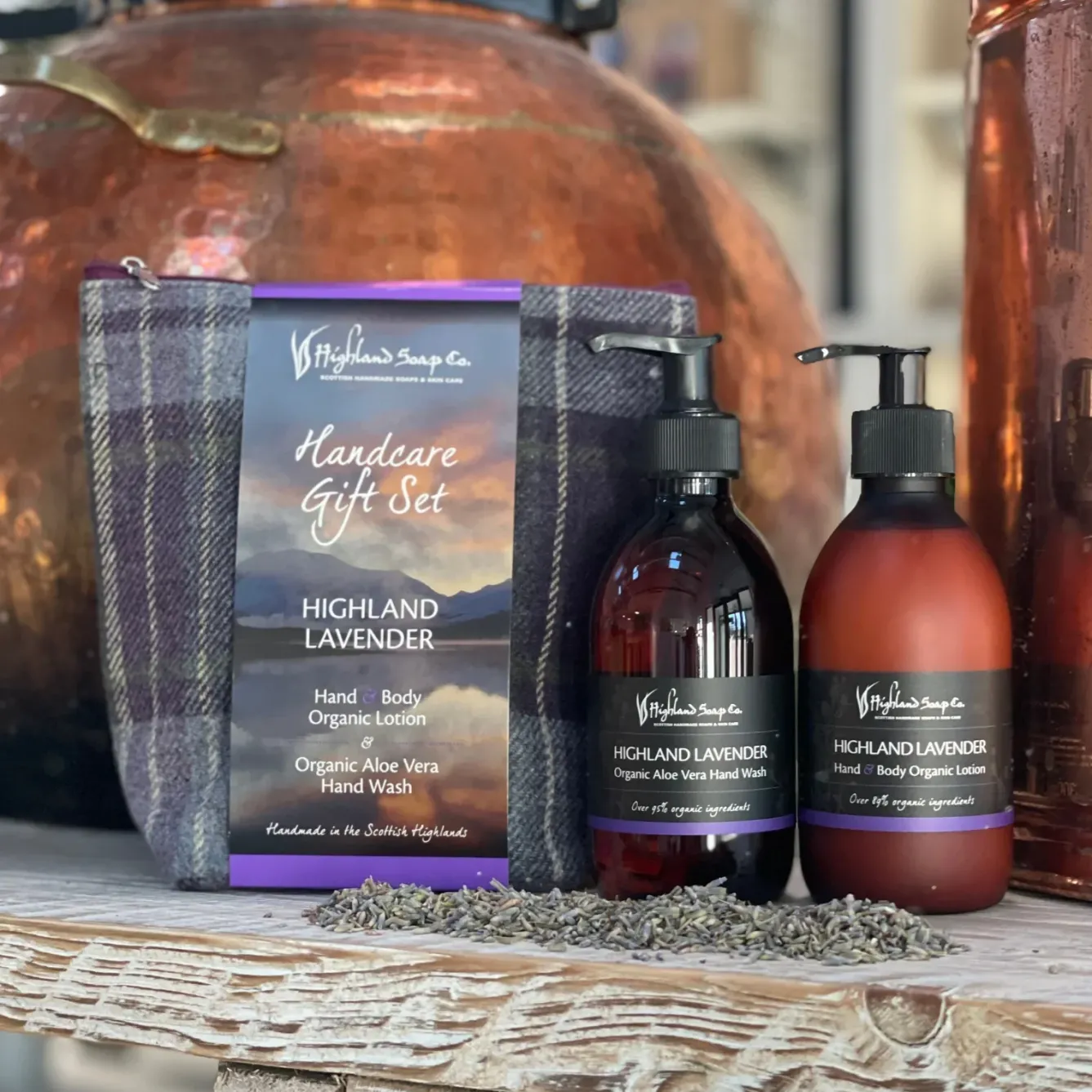 The Highland Soap Company Soaps & Lotions-Highland Lavender Hand Care Gift Set
