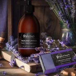 The Highland Soap Company Soaps & Lotions-Highland Lavender Handmade Natural Soap 190g